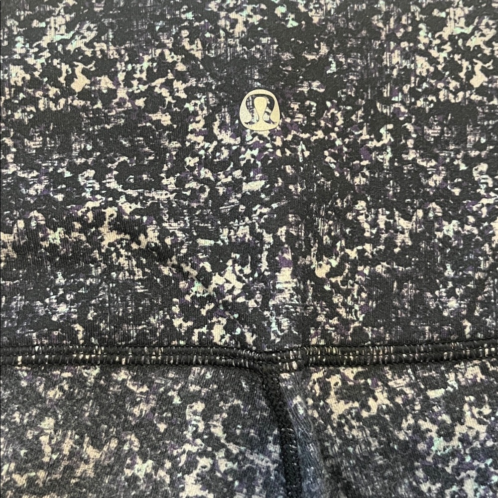 High-rise Lululemon Atheletica Wunder Under patterned Legging Pant